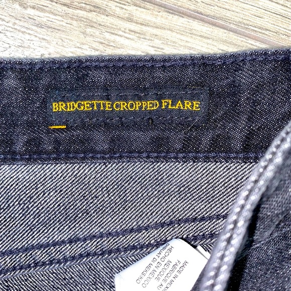 NWT Lucky Brand Bridgette Cropped Flare Black Size 12/31 - Picture 13 of 16